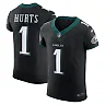 Zennovawear Men's Philadelphia Eagles Jalen Hurts Black Alternate Vapor F.U.S.E. Elite Jersey