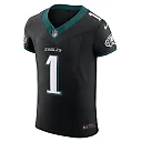 Zennovawear Men's Philadelphia Eagles Jalen Hurts Black Alternate Vapor F.U.S.E. Elite Jersey