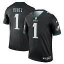 Zennovawear Men's Philadelphia Eagles Jalen Hurts Black Alternate Legend Player Performance Top