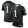 Zennovawear Men's Philadelphia Eagles Jalen Hurts Black Alternate Legend Player Performance Top