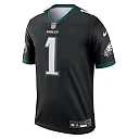Zennovawear Men's Philadelphia Eagles Jalen Hurts Black Alternate Legend Player Performance Top
