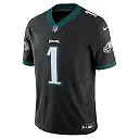Zennovawear Men's Philadelphia Eagles Jalen Hurts Black Vapor F.U.S.E. Limited Jersey
