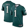 Zennovawear Men's Philadelphia Eagles Jalen Hurts Green Team Legend Player Performance Top