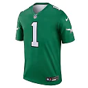 Zennovawear Men's Philadelphia Eagles Jalen Hurts Kelly Green Alternate Legend Player Performance Top