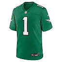 Zennovawear Men's Philadelphia Eagles Jalen Hurts Kelly Green Alternate Game Player Jersey
