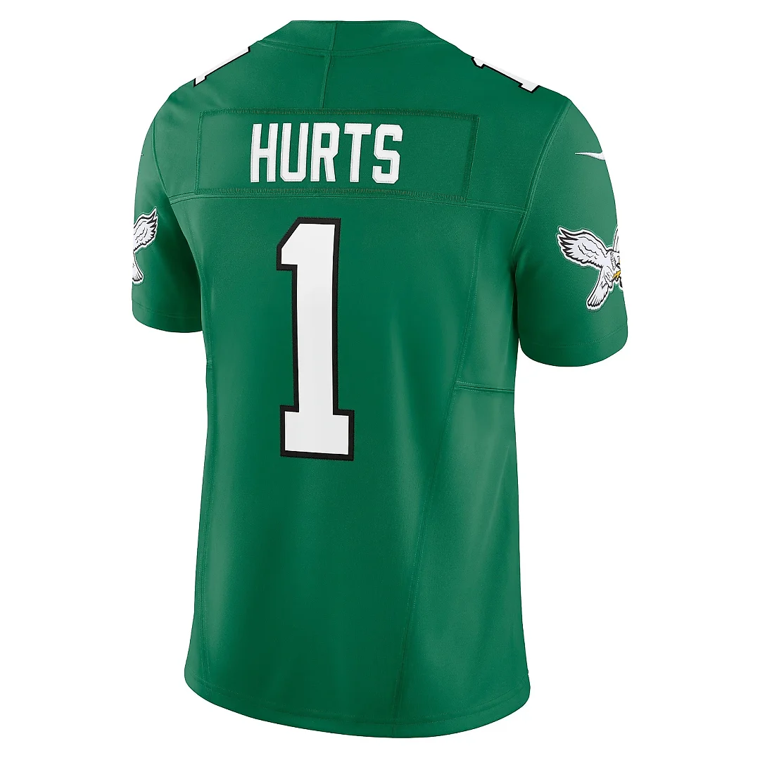 Zennovawear Men's Philadelphia Eagles Jalen Hurts Kelly Green Vapor F.U.S.E. Limited Jersey