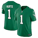 Zennovawear Men's Philadelphia Eagles Jalen Hurts Kelly Green Vapor F.U.S.E. Limited Jersey