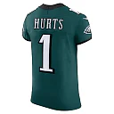 Zennovawear Men's Philadelphia Eagles Jalen Hurts Midnight Green Vapor F.U.S.E. Elite Jersey