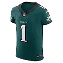 Zennovawear Men's Philadelphia Eagles Jalen Hurts Midnight Green Vapor F.U.S.E. Elite Jersey