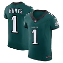 Zennovawear Men's Philadelphia Eagles Jalen Hurts Midnight Green Vapor F.U.S.E. Elite Jersey