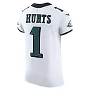Zennovawear Men's Philadelphia Eagles Jalen Hurts White Vapor F.U.S.E. Elite Jersey