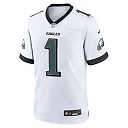 Zennovawear Men's Philadelphia Eagles Jalen Hurts White White Game Jersey