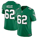 Zennovawear Men's Philadelphia Eagles Jason Kelce Kelly Green Vapor F.U.S.E. Limited Jersey