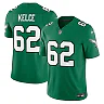 Zennovawear Men's Philadelphia Eagles Jason Kelce Kelly Green Vapor F.U.S.E. Limited Jersey