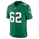 Zennovawear Men's Philadelphia Eagles Jason Kelce Kelly Green Vapor F.U.S.E. Limited Jersey