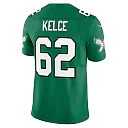 Zennovawear Men's Philadelphia Eagles Jason Kelce Kelly Green Vapor F.U.S.E. Limited Jersey