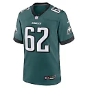 Zennovawear Men's Philadelphia Eagles Jason Kelce Midnight Green Team Game Jersey
