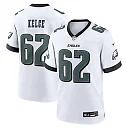 Zennovawear Men's Philadelphia Eagles Jason Kelce White White Game Jersey