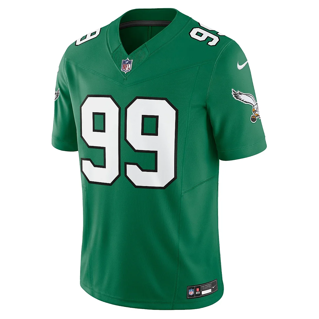 Zennovawear Men's Philadelphia Eagles Jerome Brown Kelly Green Alternate Vapor F.U.S.E. Limited Jersey