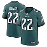 Zennovawear Men's Philadelphia Eagles Kelee Ringo Midnight Green Team Game Jersey