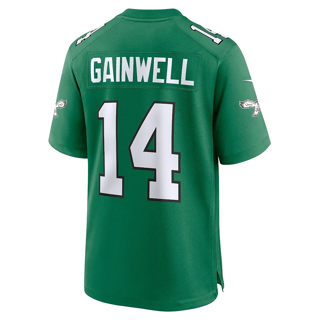 Zennovawear Men's Philadelphia Eagles Kenneth Gainwell Kelly Green Alternate Game Jersey