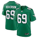 Zennovawear Men's Philadelphia Eagles Landon Dickerson Kelly Green Alternate Game Jersey