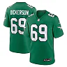Zennovawear Men's Philadelphia Eagles Landon Dickerson Kelly Green Alternate Game Jersey