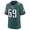 Zennovawear Men's Philadelphia Eagles Landon Dickerson Midnight Green Team Game Jersey