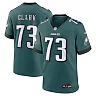 Zennovawear Men's Philadelphia Eagles Le'Raven Clark Midnight Green Team Game Jersey