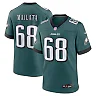 Zennovawear Men's Philadelphia Eagles Mailata Midnight Green Team Game Jersey