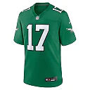Zennovawear Men's Philadelphia Eagles Nakobe Dean Kelly Green Alternate Game Jersey