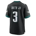 Zennovawear Men's Philadelphia Eagles Nolan Smith Black Alternate Game Jersey
