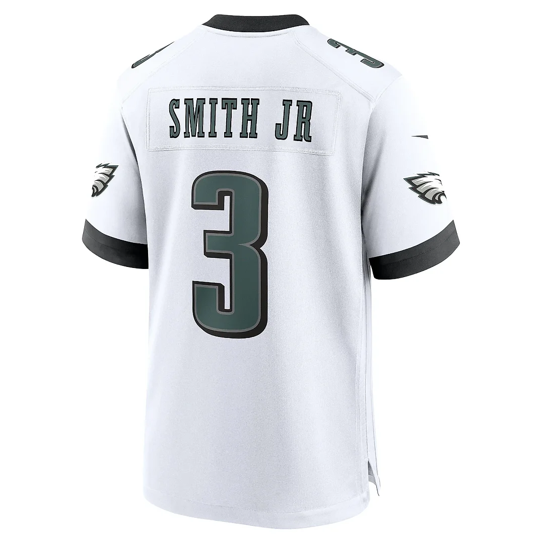 Zennovawear Men's Philadelphia Eagles Nolan Smith White White Game Jersey