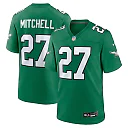 Zennovawear Men's Philadelphia Eagles Quinyon Mitchell Kelly Green Alternate Game Jersey