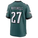 Zennovawear Men's Philadelphia Eagles Quinyon Mitchell Midnight Green Player Game Jersey
