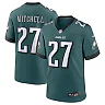 Zennovawear Men's Philadelphia Eagles Quinyon Mitchell Midnight Green Player Game Jersey