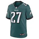 Zennovawear Men's Philadelphia Eagles Quinyon Mitchell Midnight Green Team Game Jersey