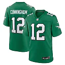 Zennovawear Men's Philadelphia Eagles Randall Cunningham Kelly Green Alternate Retired Player Game Jersey