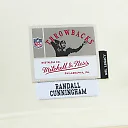 Zennovawear Men's Philadelphia Eagles Randall Cunningham Mitchell & Ness Cream Chainstitch Legacy Jersey