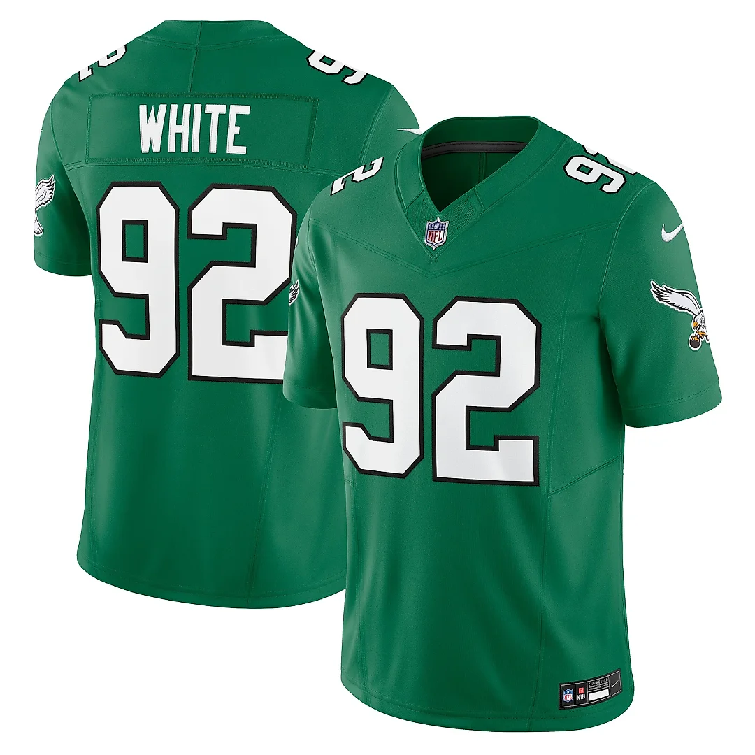 Zennovawear Men's Philadelphia Eagles Reggie White Kelly Green Alternate Vapor F.U.S.E. Limited Jersey