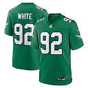 Zennovawear Men's Philadelphia Eagles Reggie White Kelly Green Alternate Game Jersey