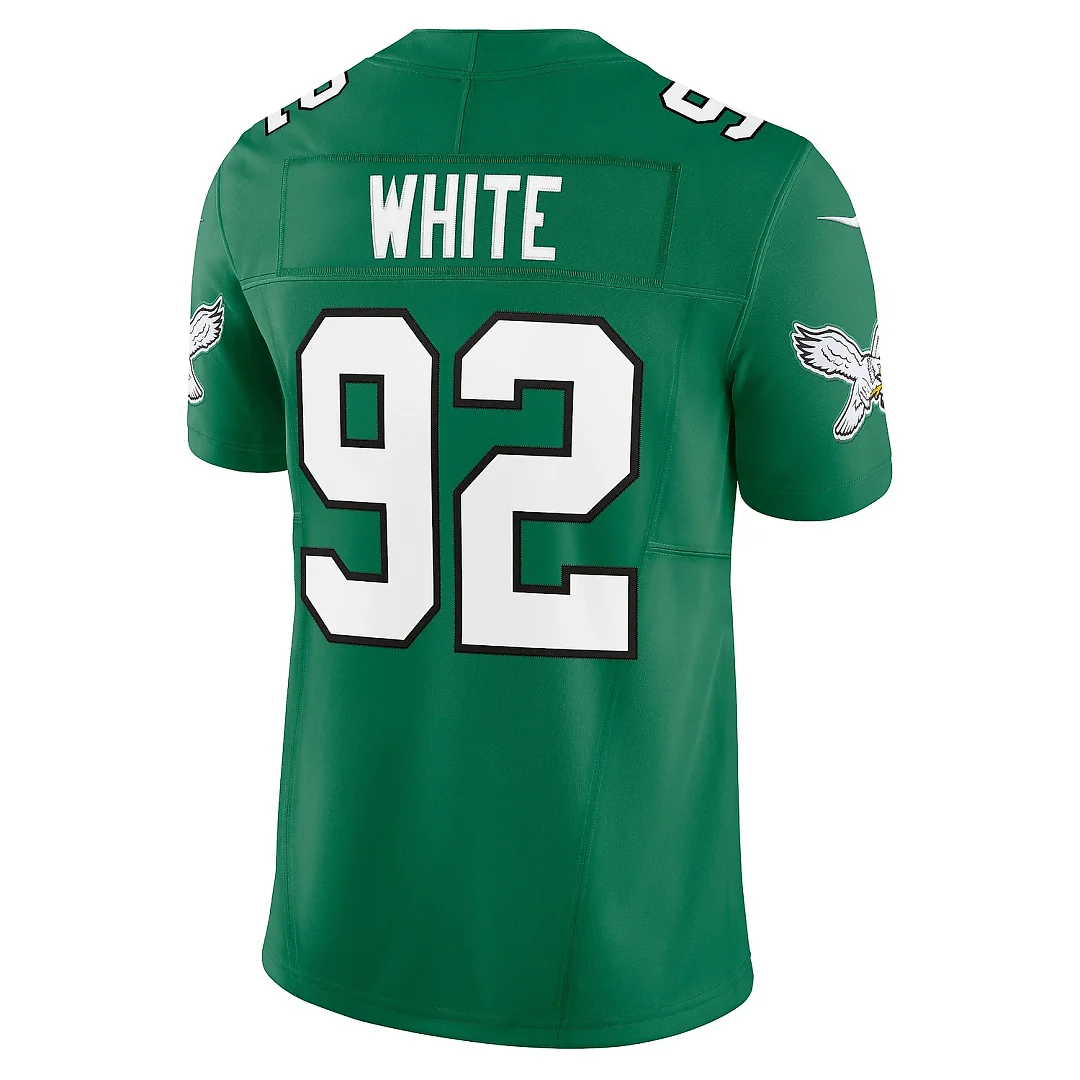 Zennovawear Men's Philadelphia Eagles Reggie White Kelly Green Alternate Vapor F.U.S.E. Limited Jersey
