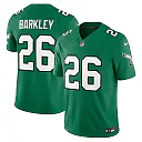 Zennovawear Men's Philadelphia Eagles Saquon Barkley Kelly Green Alternate Vapor F.U.S.E. Limited Jersey
