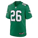Zennovawear Men's Philadelphia Eagles Saquon Barkley Kelly Green Alternate Game Jersey