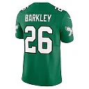 Zennovawear Men's Philadelphia Eagles Saquon Barkley Kelly Green Alternate Vapor F.U.S.E. Limited Jersey
