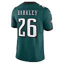Zennovawear Men's Philadelphia Eagles Saquon Barkley Midnight Green Vapor F.U.S.E. Limited Jersey