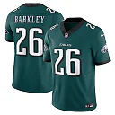 Zennovawear Men's Philadelphia Eagles Saquon Barkley Midnight Green Vapor F.U.S.E. Limited Jersey