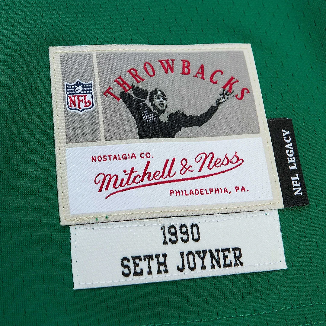 Zennovawear Men's Philadelphia Eagles Seth Joyner Mitchell & Ness Kelly Green Legacy Jersey