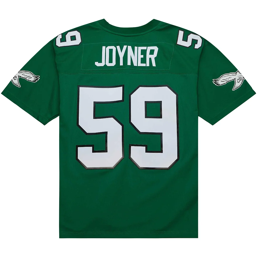 Zennovawear Men's Philadelphia Eagles Seth Joyner Mitchell & Ness Kelly Green Legacy Jersey