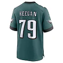 Zennovawear Men's Philadelphia Eagles Trevor Keegan Midnight Green Team Game Jersey